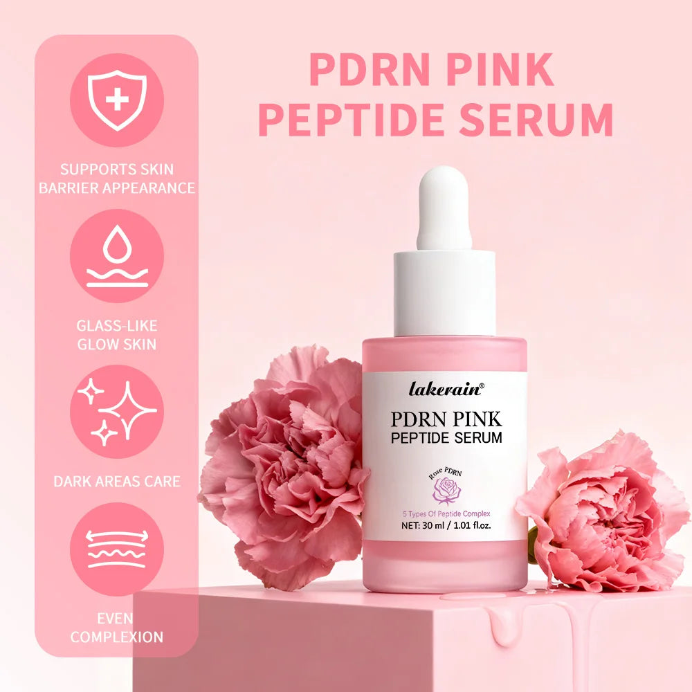 PDRN Pink Peptide Serum – Brightening & Hydrating Korean Skincare