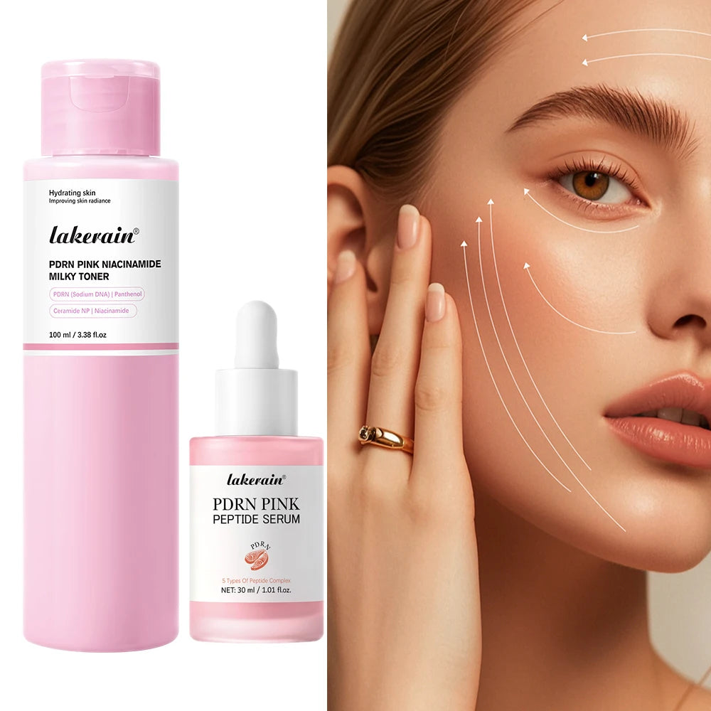 PDRN Pink Peptide Serum – Brightening & Hydrating Korean Skincare